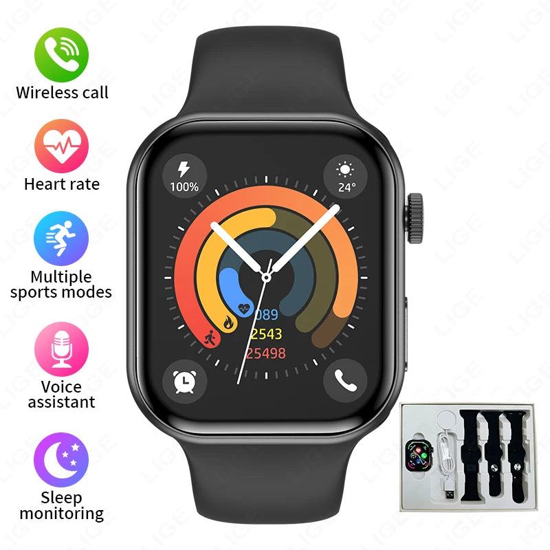 2025 New For HUAWEI FIT 3 2.01" HD Screen Smart Watch Women Men Watches Bluetooth Call Smartwatch Watch 9 Sports Fitness Tracker