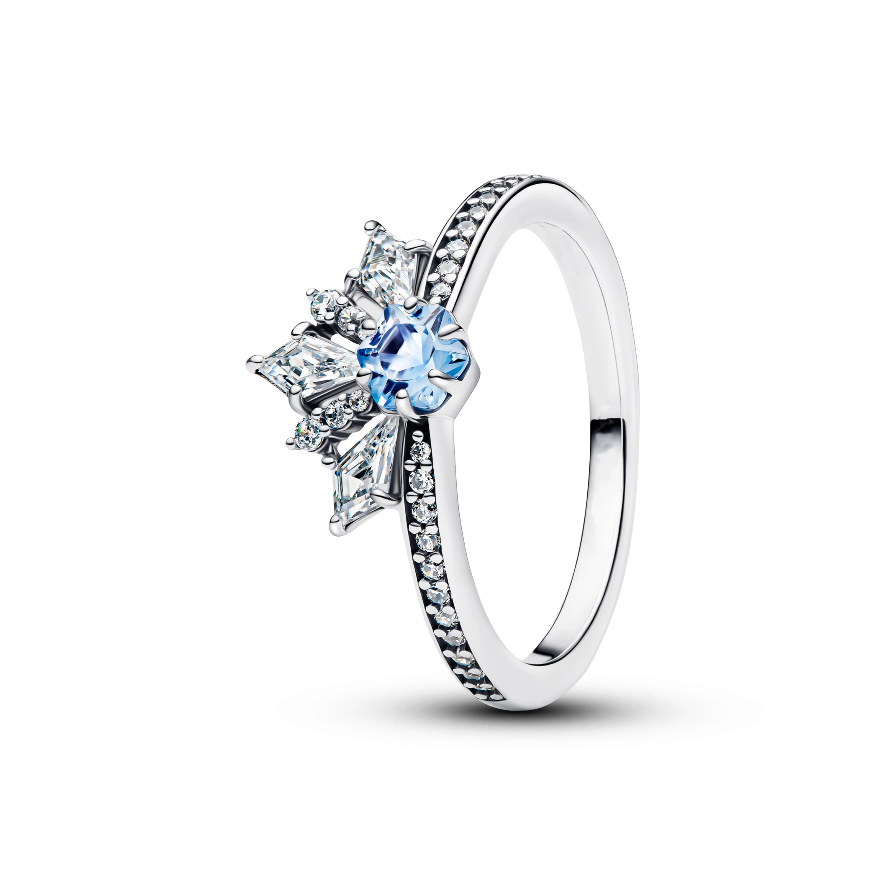 Mila Disney Jewelry 2025 New Shiny Rose Knot Rings 925 Sterling Silver Wedding Ring Dinner Party