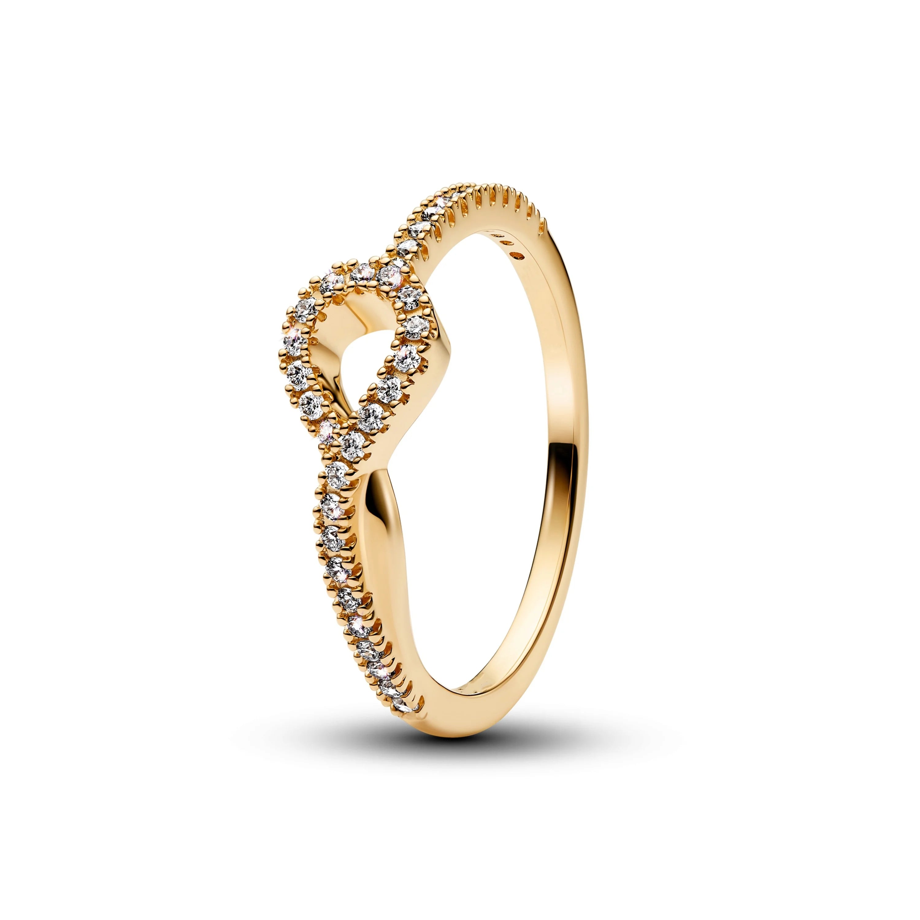 Mila Disney Jewelry 2025 New Shiny Rose Knot Rings 925 Sterling Silver Wedding Ring Dinner Party