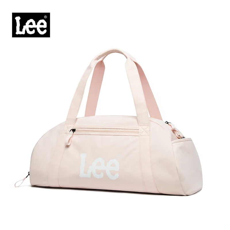 LEE Dry Pocket Sports Fitness Gym Bag for Women Men Large Capacity Waterproof Oxford Duffel Luggage Travel Bag Shoe Compartment