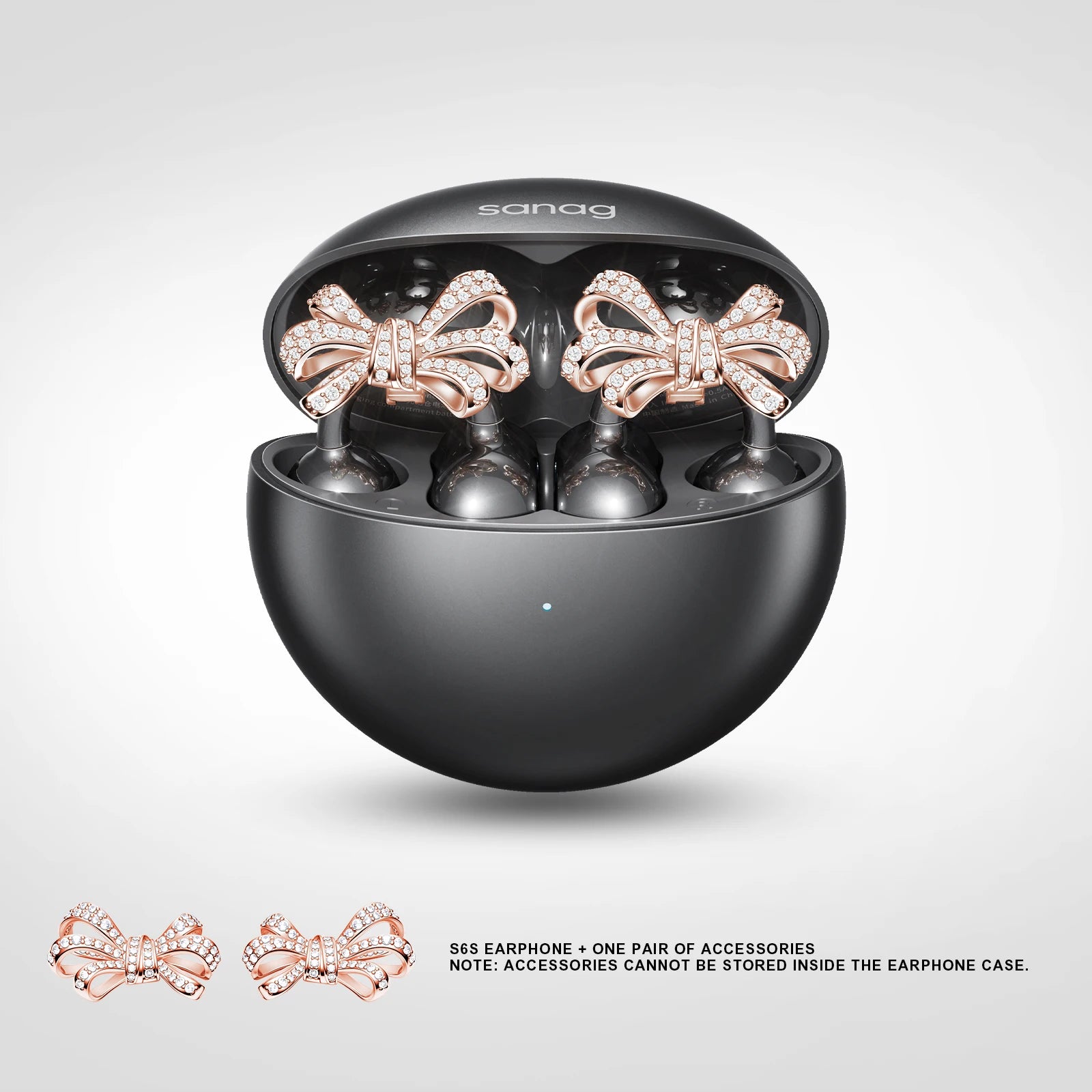 Sanag S6S Free Open Ear Clip on Earphones 3D Sound Bluetooth Headphones OWS Sport Wireless Headset Touch Control APP EQ Setting