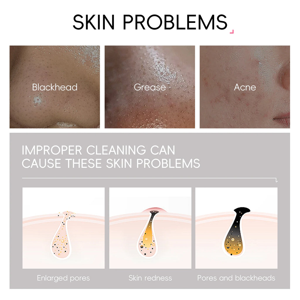 LAIKOU Japan Sakura Peel-Off Mask Remove Blackhead Deep Cleansing Pores Brighten Skin Tone 50g