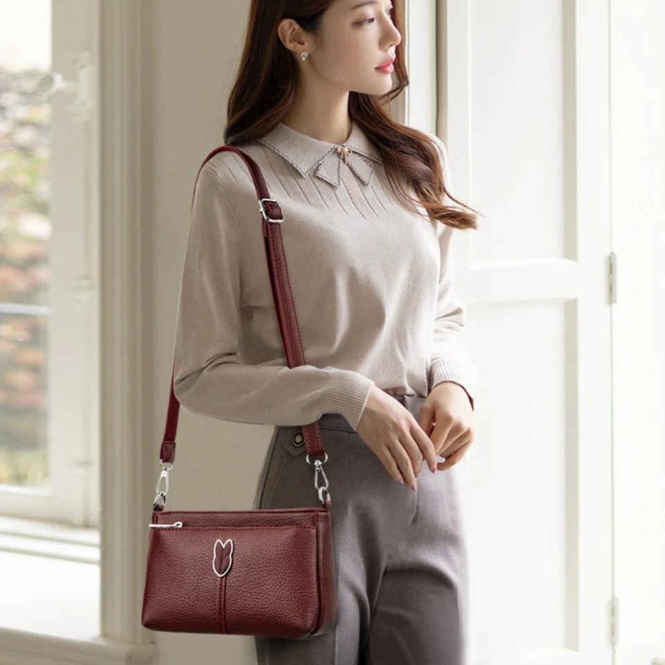 High Quality Pu Leather Crossbody Bags for Women New Women Bags Luxury Handbags Designer Shoulder Messenger Bags Sac A Main