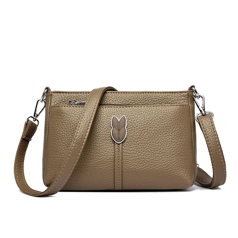 High Quality Pu Leather Crossbody Bags for Women New Women Bags Luxury Handbags Designer Shoulder Messenger Bags Sac A Main