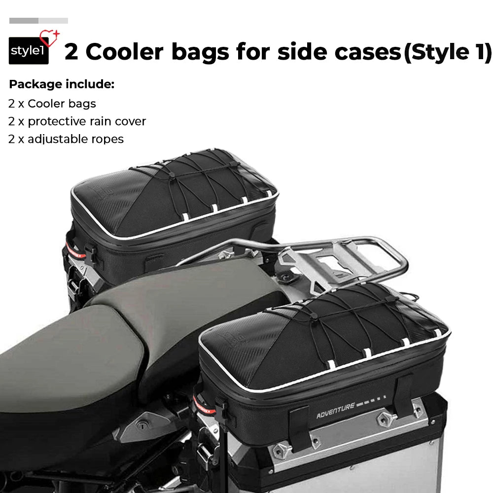 KEMIMOTO Top Bags for R1200GS LC For BMW R 1200GS LC R1250GS Adventure ADV F750GS F850GS Top Box Panniers Bag Case Luggage Bags