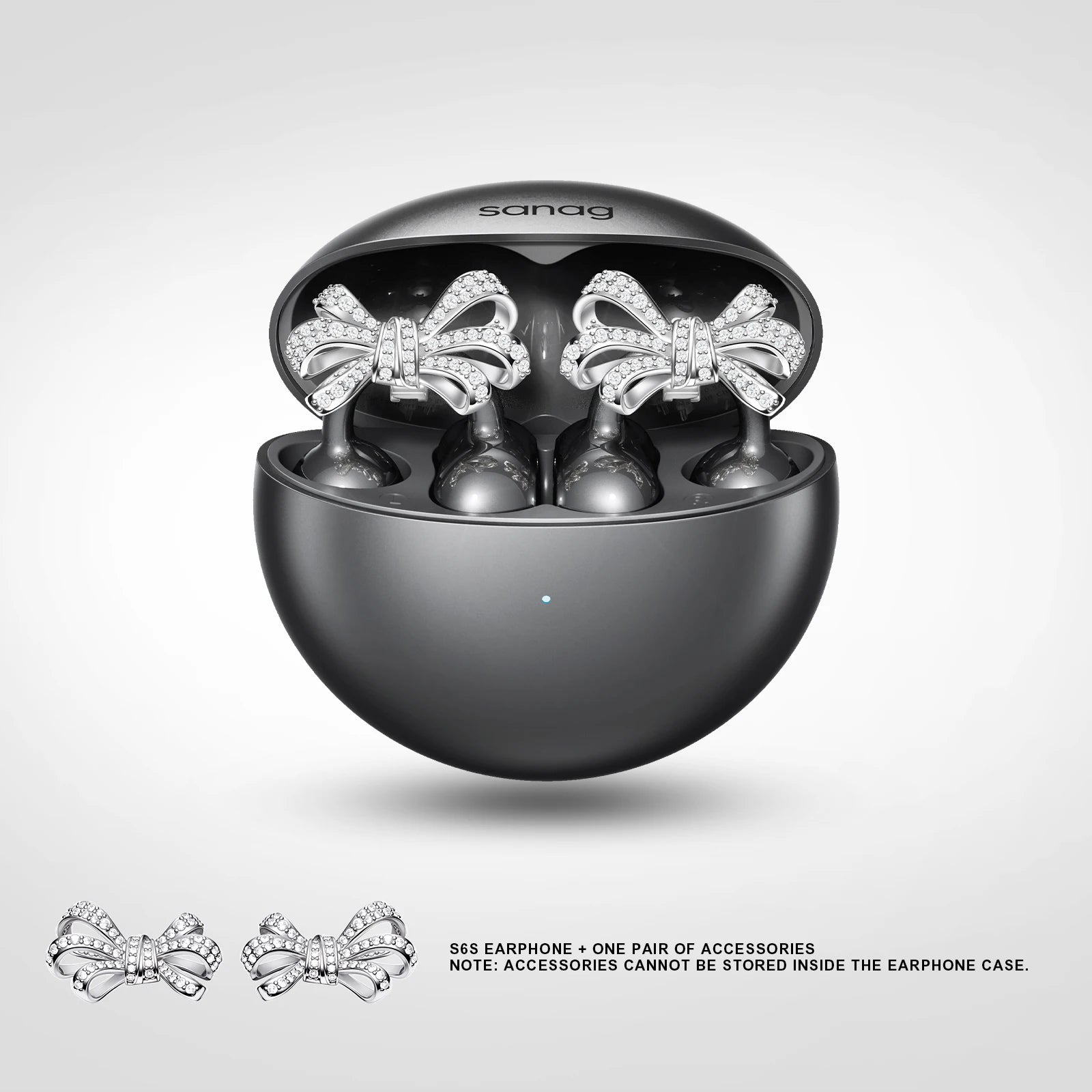 Sanag S6S Free Open Ear Clip on Earphones 3D Sound Bluetooth Headphones OWS Sport Wireless Headset Touch Control APP EQ Setting