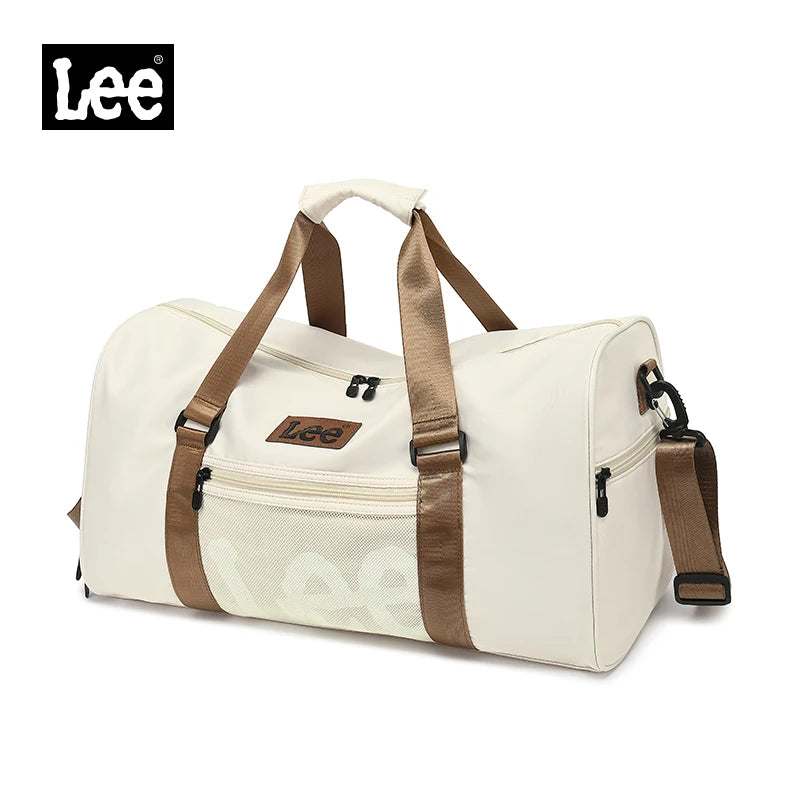 LEE Smart Gym Duffel Bag with Shoe Compartment Dry Wet Bag Men Women Waterproof Large Size Sport Training Luggage Travel Bag