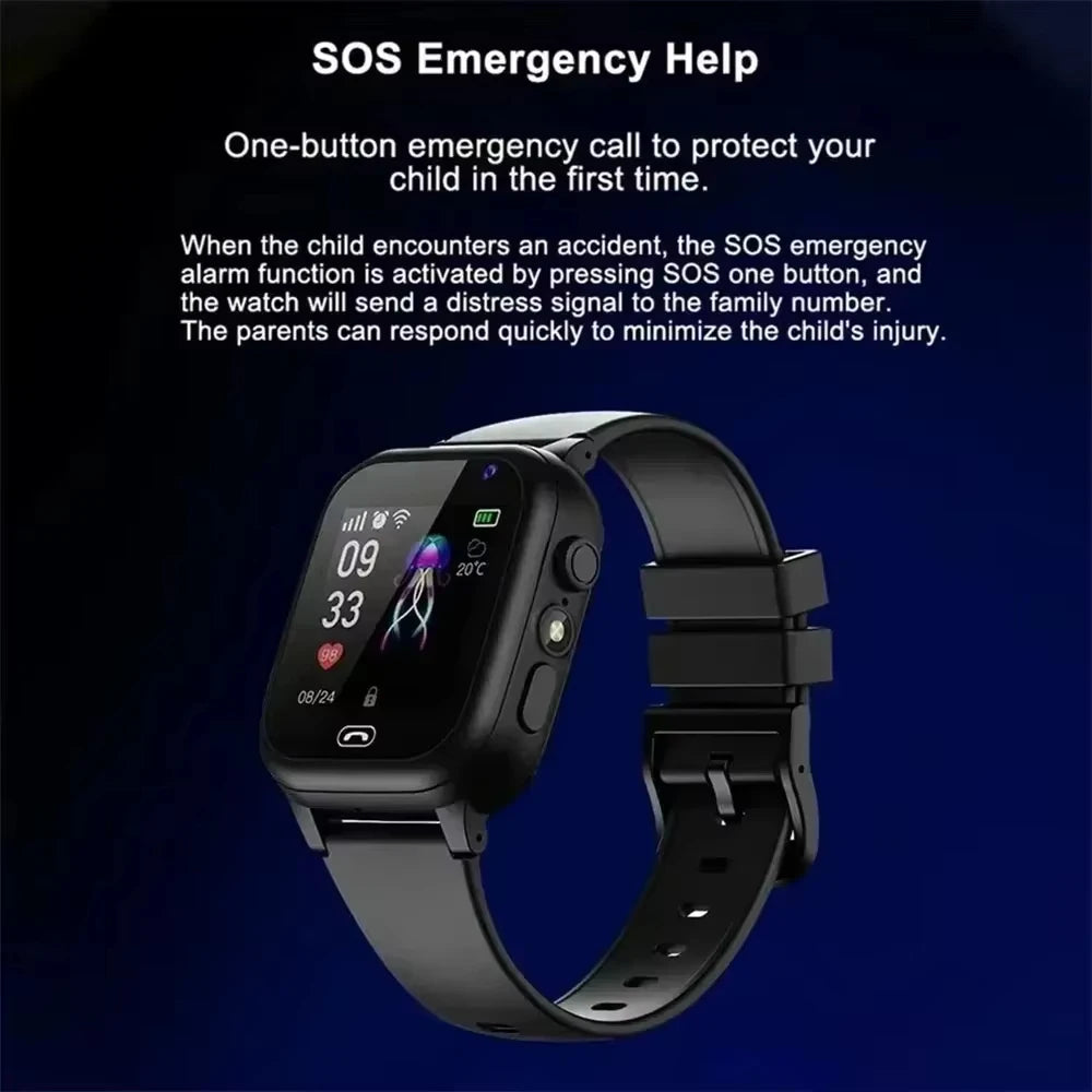 Xiaomi Kids Smart Watch GPS Location Video Call SIM Card 5G Child Smartwatch SOS Camera Waterproof Upgrade Watch For Boys Girls
