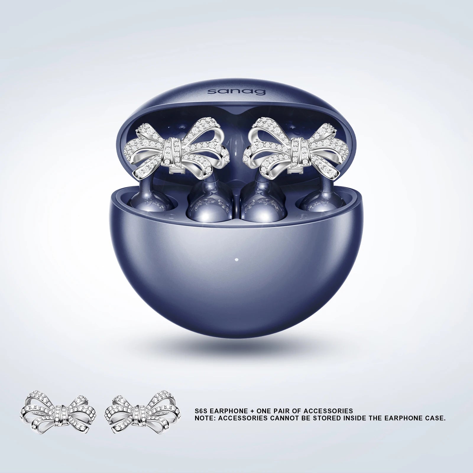 Sanag S6S Free Open Ear Clip on Earphones 3D Sound Bluetooth Headphones OWS Sport Wireless Headset Touch Control APP EQ Setting