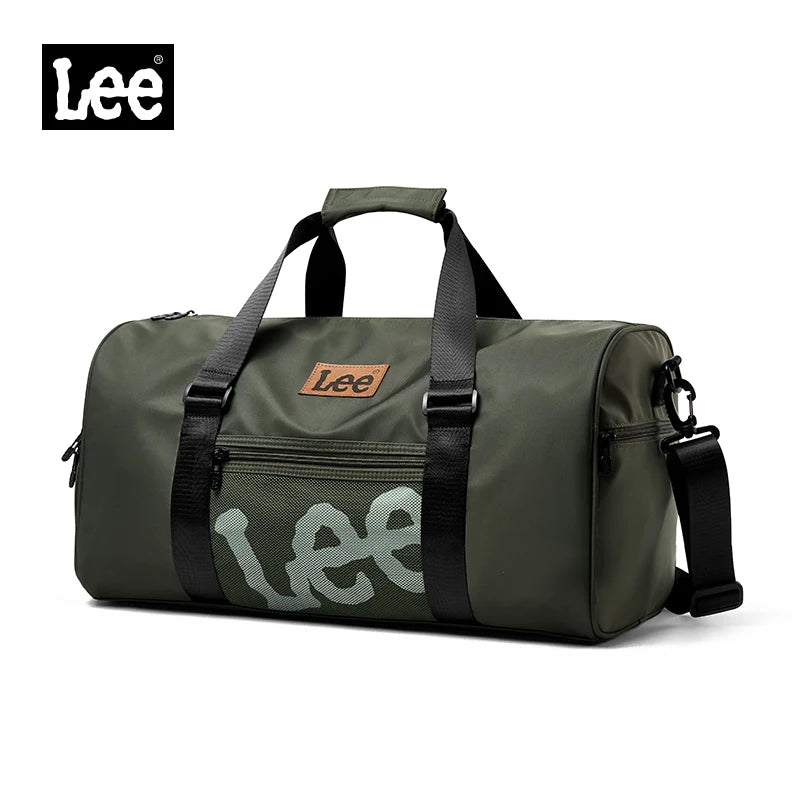 LEE Smart Gym Duffel Bag with Shoe Compartment Dry Wet Bag Men Women Waterproof Large Size Sport Training Luggage Travel Bag