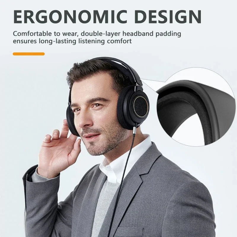 Original PHILIPS SHP9600 Wired Head-mounted Headphone HIFI Stereo Gaming Earphone 3.5mm 6.3mm Universal SHP9500 Upgrade Headset