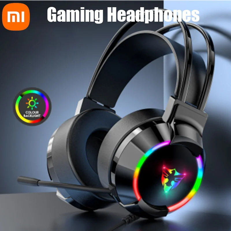 Xiaomi Wired Gaming Headphones Game Headset Noise Cancelling Earphone with Microphone Volume Control for PS4 Play Station NEW