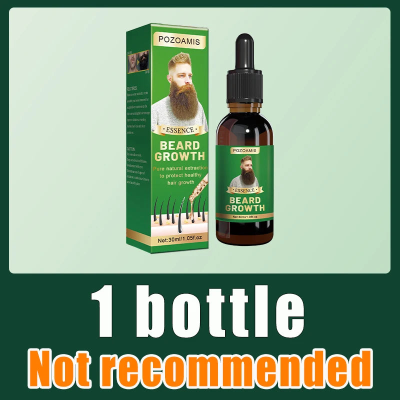 Make your beard thicker, longer and more mature with the latest beard growth liquid in 2025.