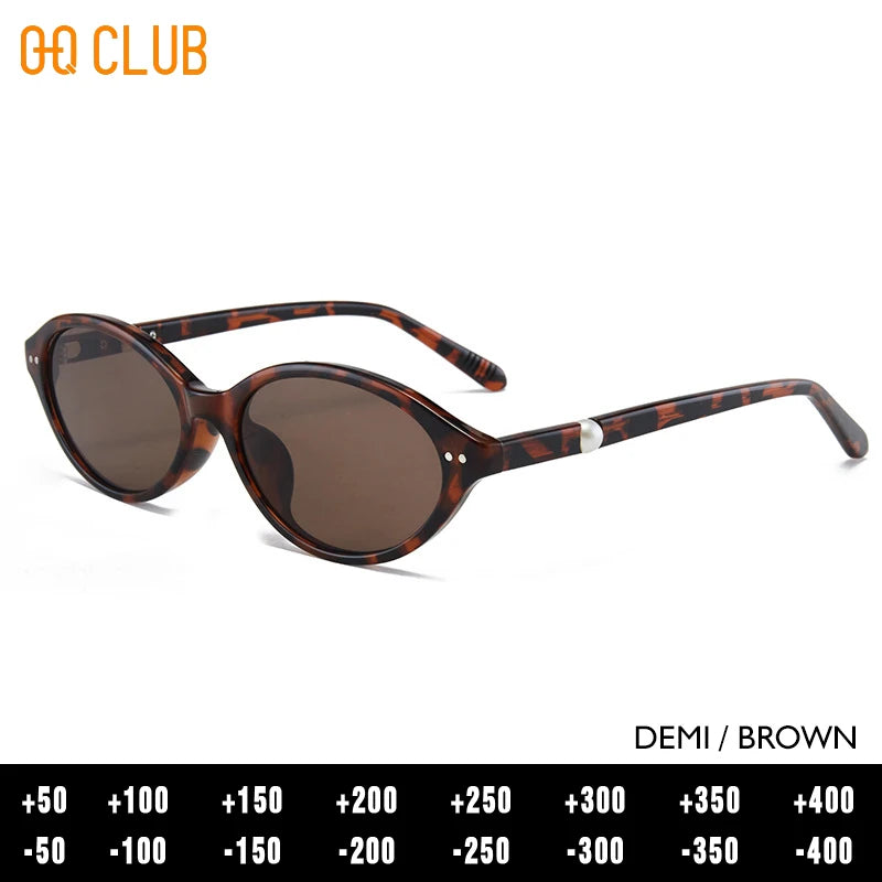 O-Q CLUB Eyepieces Women's Sunglasses Luxury Woman Eye Glasses for Women Sunglass New in Woman Accesories Men Eyeglasses Lunette