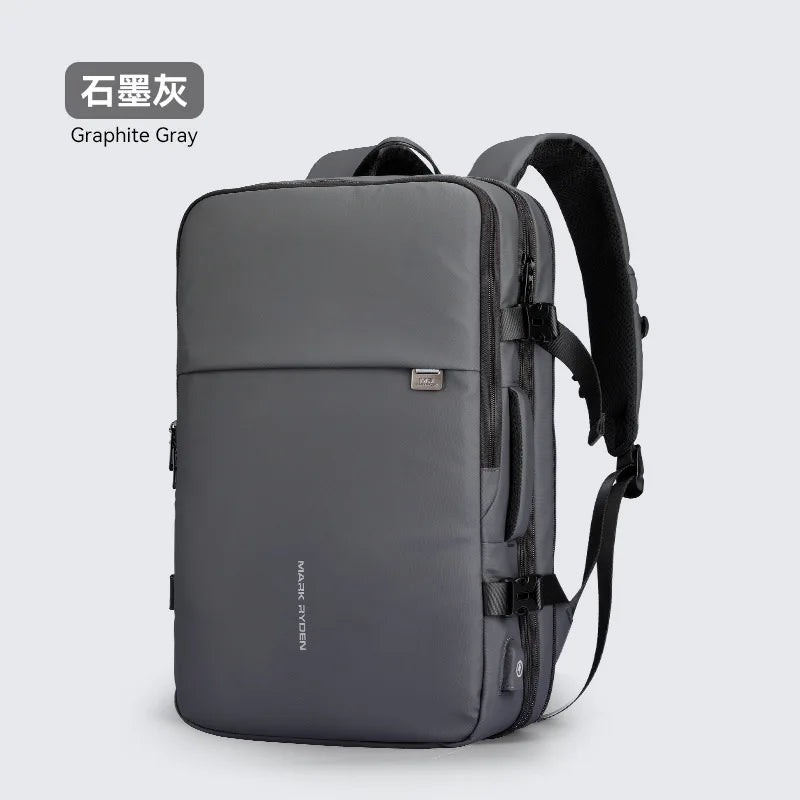 Mark Ryden 17 Inch Laptop Man Backpack  USB Charging Multi-layer Space Travel Bag Business Male Anti-Theft Mochila