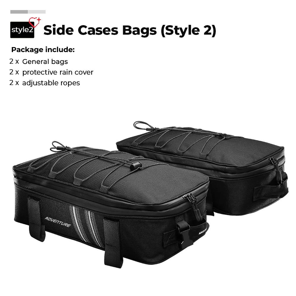KEMIMOTO Top Bags for R1200GS LC For BMW R 1200GS LC R1250GS Adventure ADV F750GS F850GS Top Box Panniers Bag Case Luggage Bags