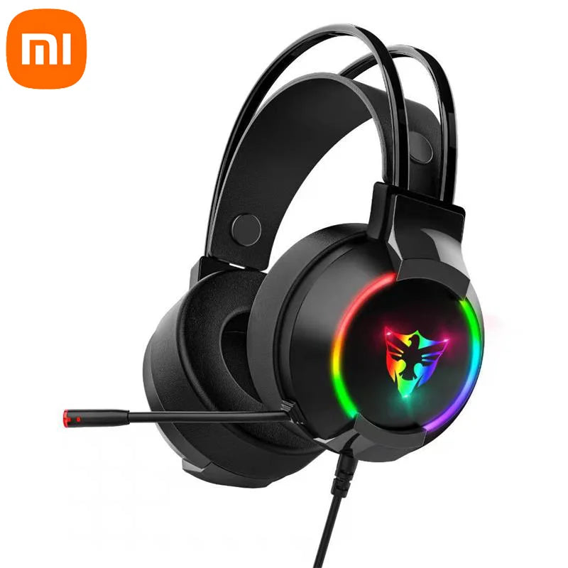 Xiaomi Wired Gaming Headphones Game Headset Noise Cancelling Earphone with Microphone Volume Control for PS4 Play Station NEW