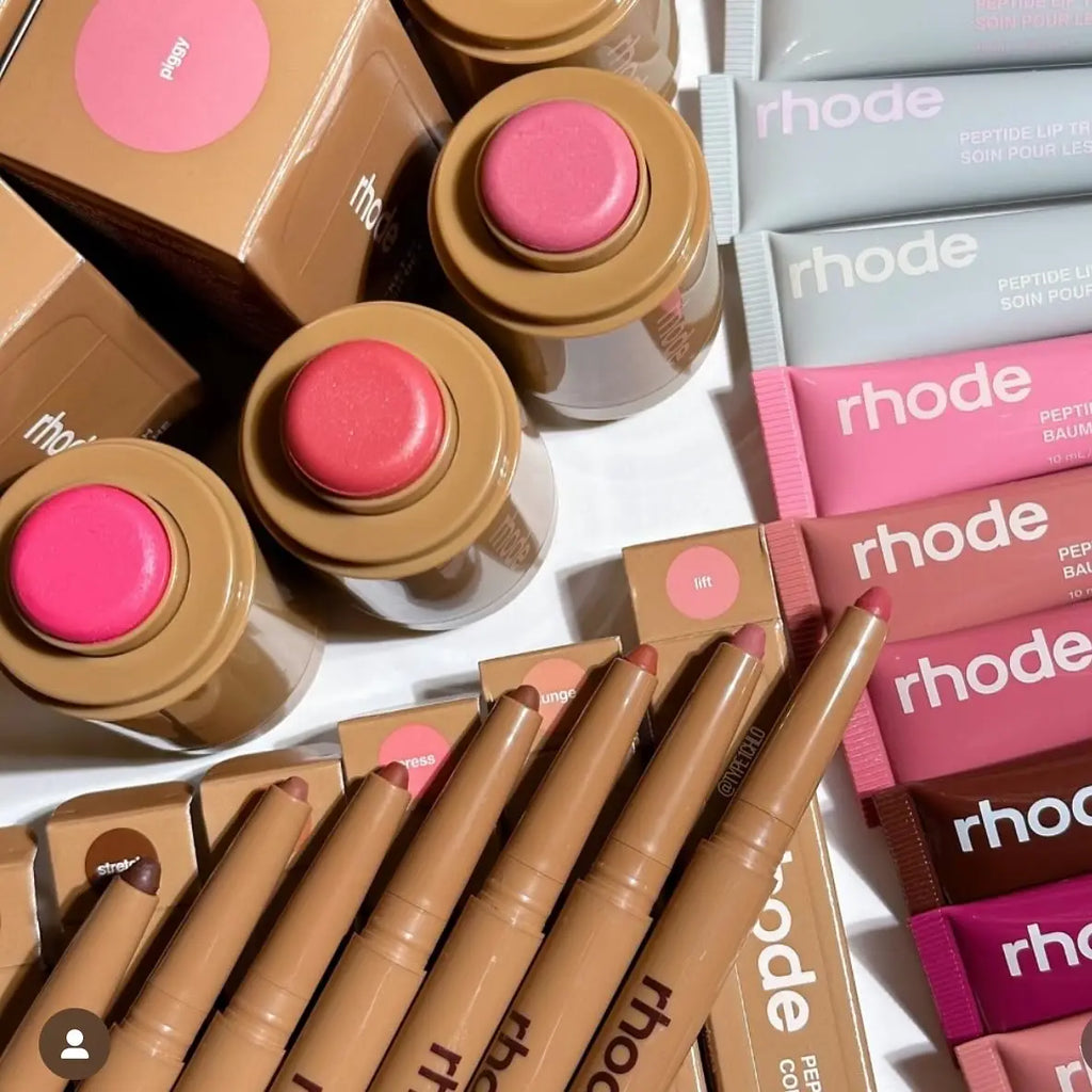 Makeup Lip Gloss Phone Case For iPhone Cheek Blush Cream Blusher Stick Sugar Cookle Toast SALTY TAN Raspberry Espresso Lipstick