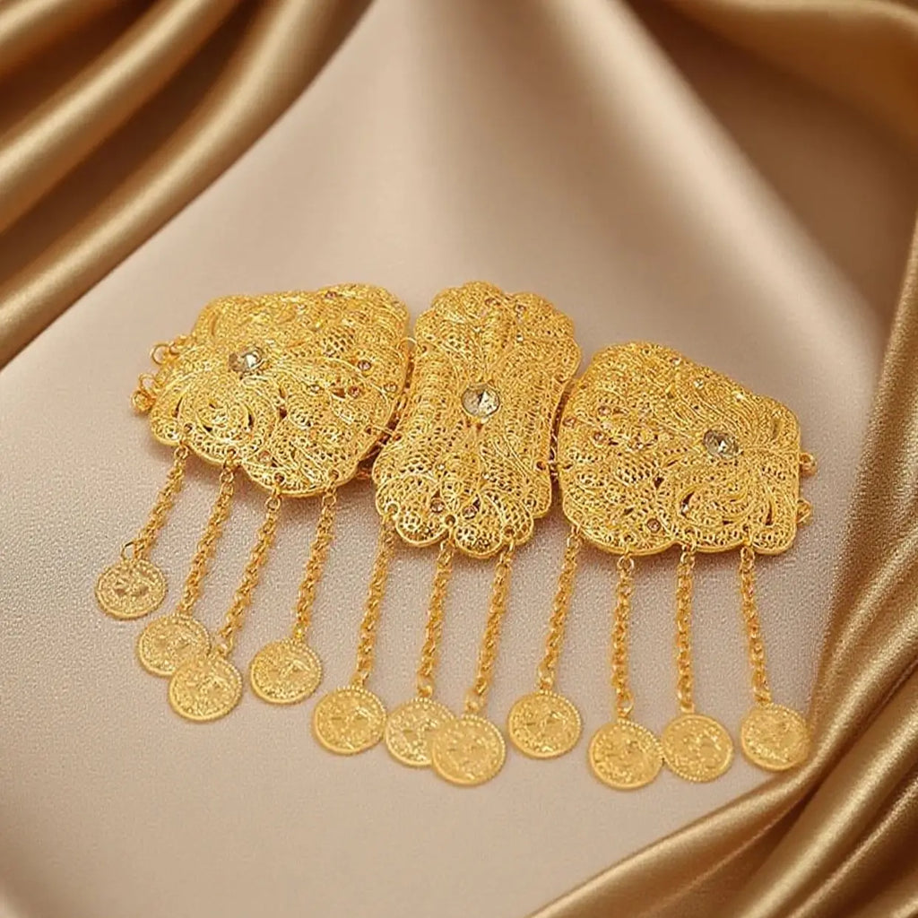 Turkish kurdish women belt gold plated arab middle east coin chain belts festival wedding costume jewelry