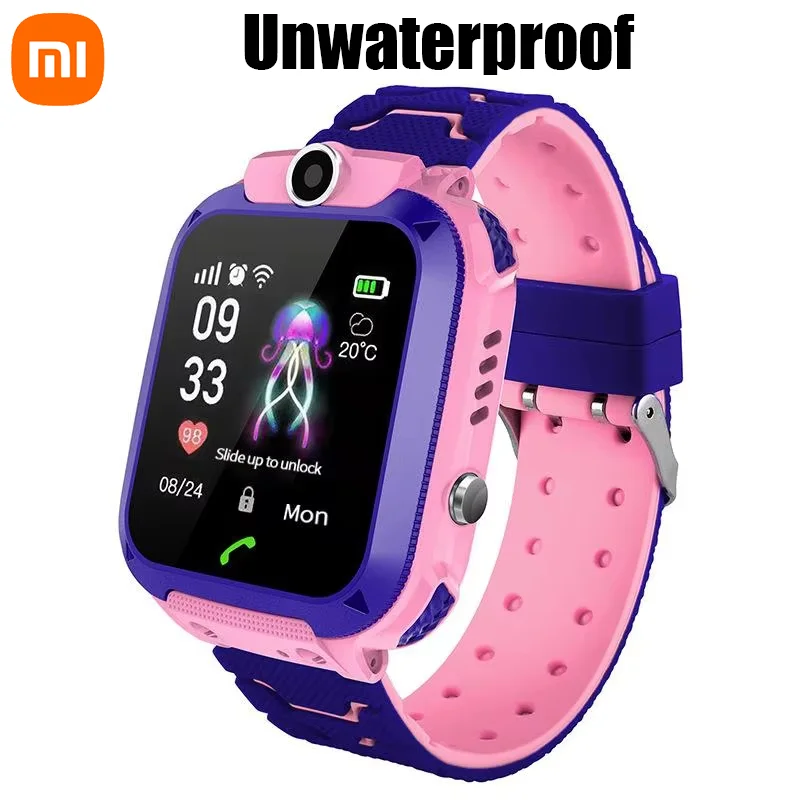 Xiaomi Kids 5G Smart Watch SOS GPS Location Sim Card Call Child SmartWatch Camera Waterproof Boys Girls Gift For IOS Android