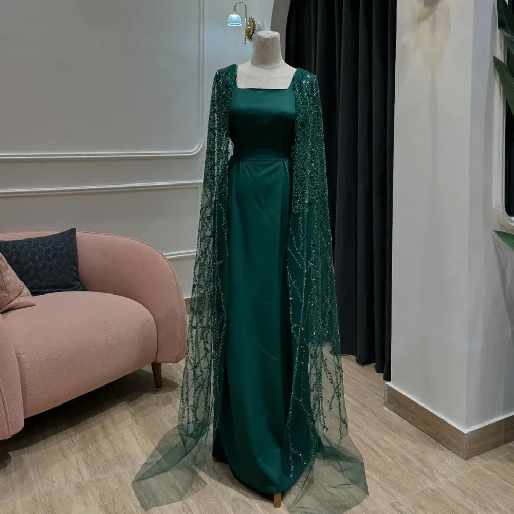 Customized Sexy Jersey Pleat A-line Square Neck Midi Dresses Homecoming Dresses Exquisite Modern Style Pastrol Unisex Chinese St