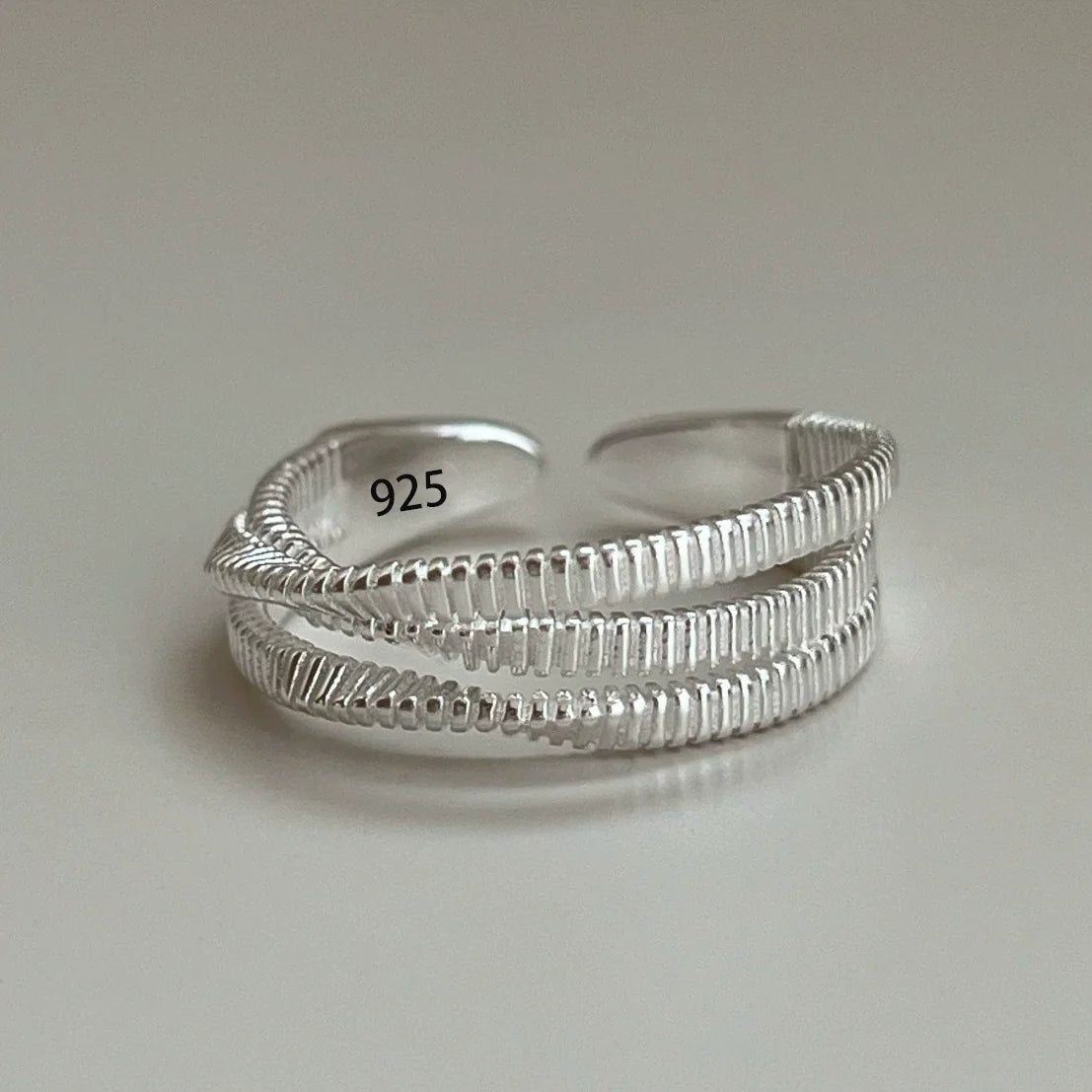 VENTFILLE 925 Sterling Silver Flower Lace Ring Korean Fashion Opening Inlaid CZ Adjustable Rings Valentine's Day Gift