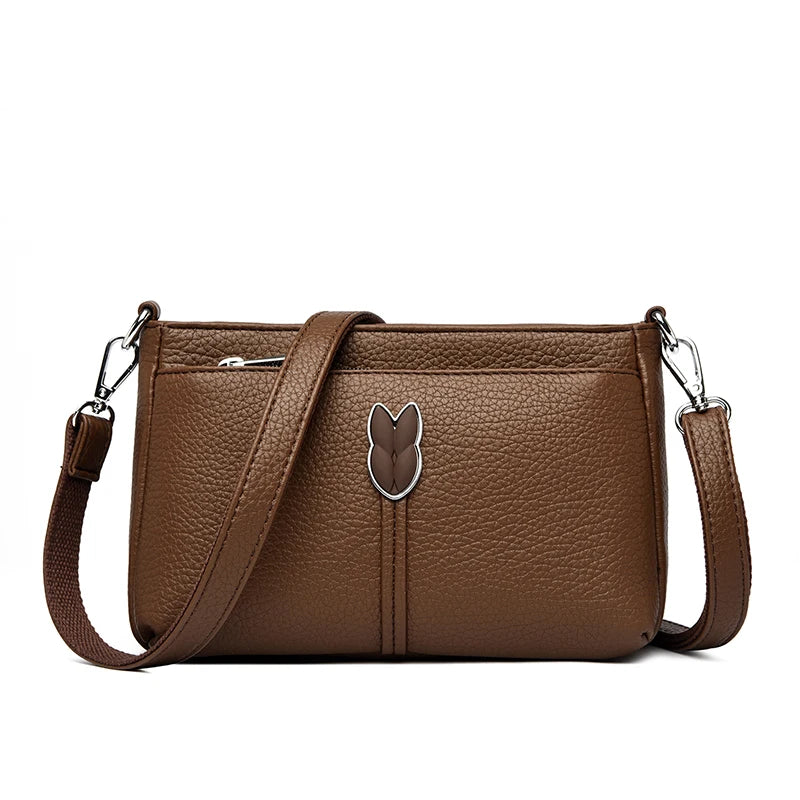 High Quality Pu Leather Crossbody Bags for Women New Women Bags Luxury Handbags Designer Shoulder Messenger Bags Sac A Main