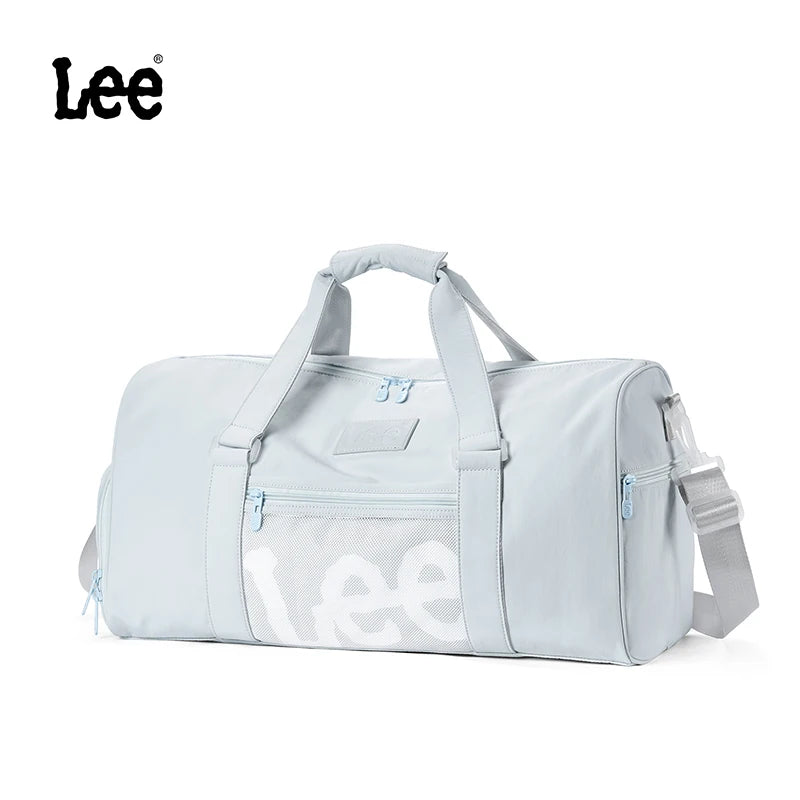 LEE Smart Gym Duffel Bag with Shoe Compartment Dry Wet Bag Men Women Waterproof Large Size Sport Training Luggage Travel Bag