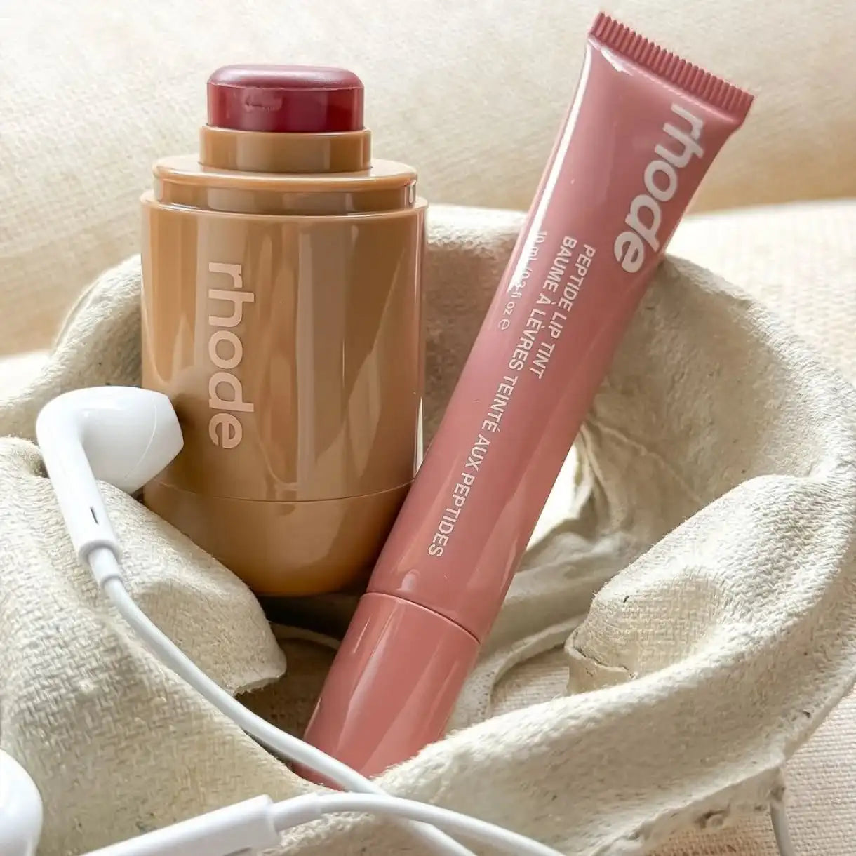 Makeup Lip Gloss Phone Case For iPhone Cheek Blush Cream Blusher Stick Sugar Cookle Toast SALTY TAN Raspberry Espresso Lipstick