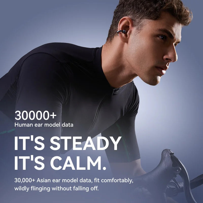 Sanag S6S Free Open Ear Clip on Earphones 3D Sound Bluetooth Headphones OWS Sport Wireless Headset Touch Control APP EQ Setting