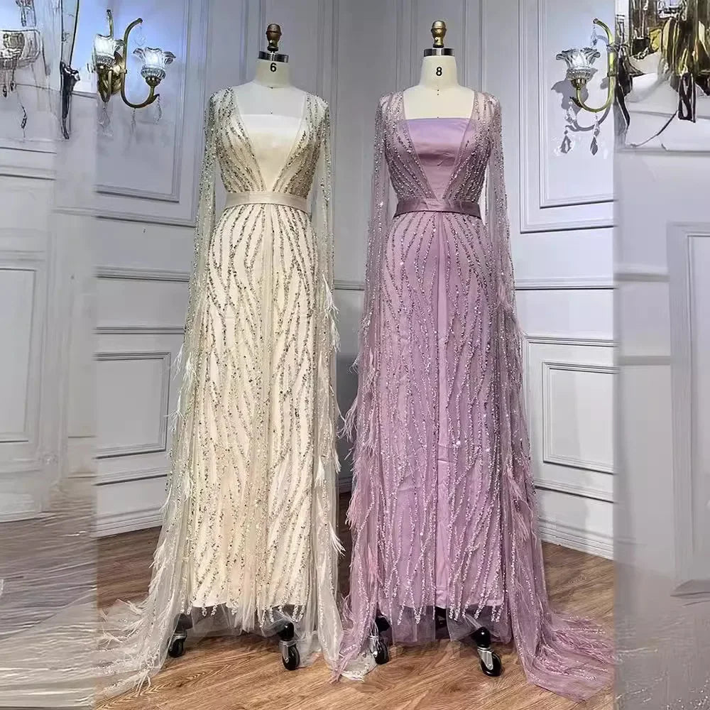 Elegant Sexy Long Evening Dress Socialite Style Air Field Hostess Performance Gown Sexy Long Dress Cross-border European America