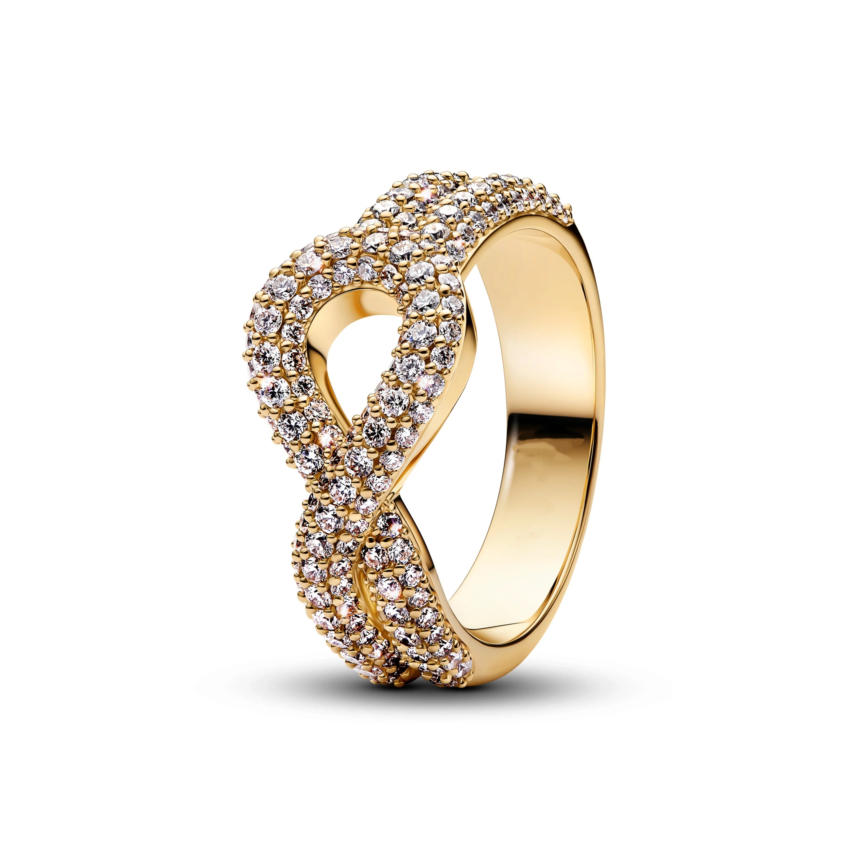 Mila Disney Jewelry 2025 New Shiny Rose Knot Rings 925 Sterling Silver Wedding Ring Dinner Party