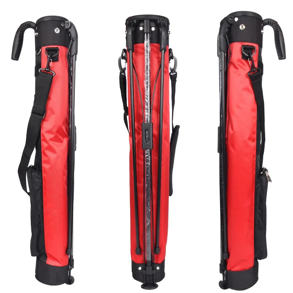 Lightweight Golf Club Bag With Bracket Golf Gun Rack Bags, Waterproof Golf Stand Carry Bag