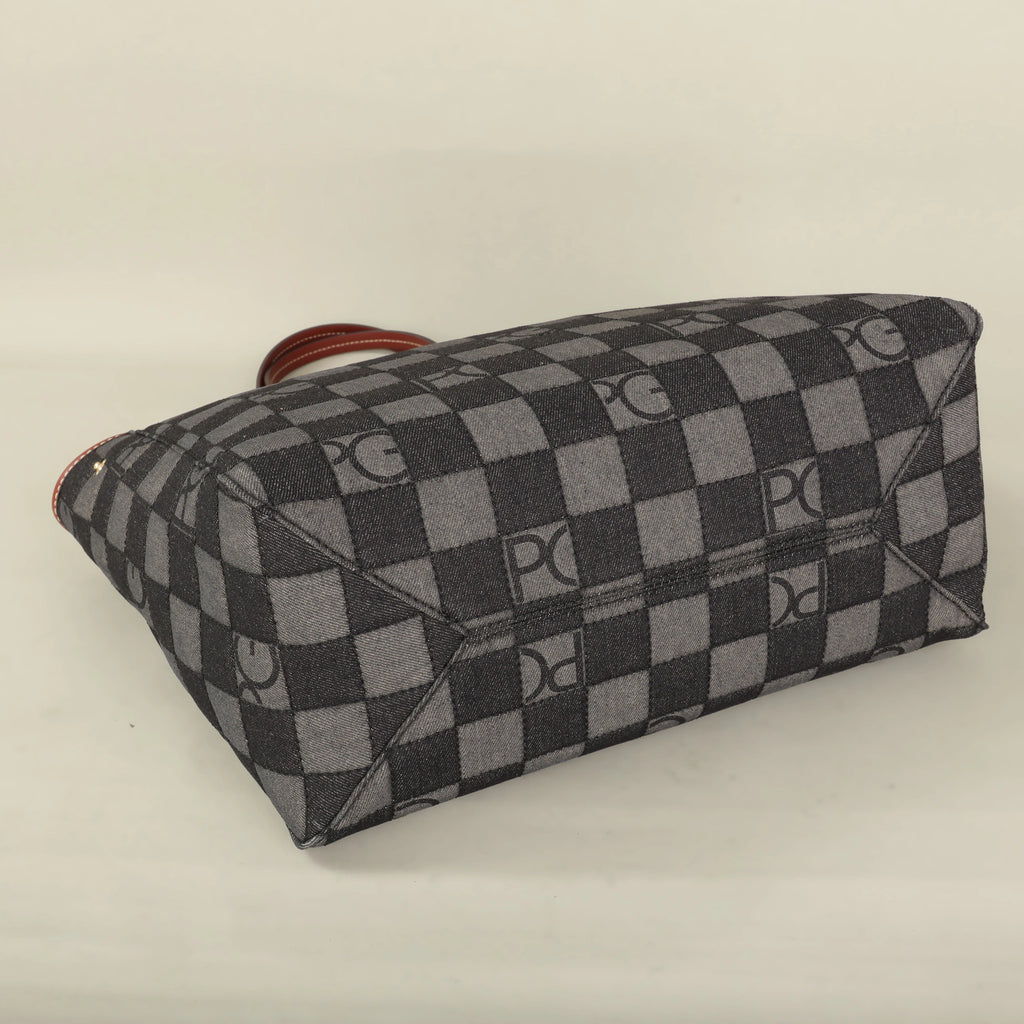 PG 2025 Luxury Brand Fashion Printed Women's Handbag Large Capacity Travel Commuting Multi functional Large Capacity Handbag