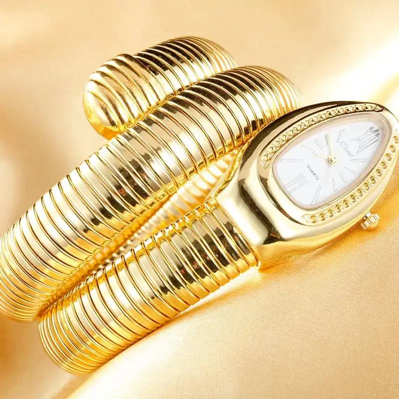 High-quality Luxury Women Quartz Watch Bracelet Stainless Steel Gold Ladies Watches Clock Fashion Ladies Wristwatch Only Watch