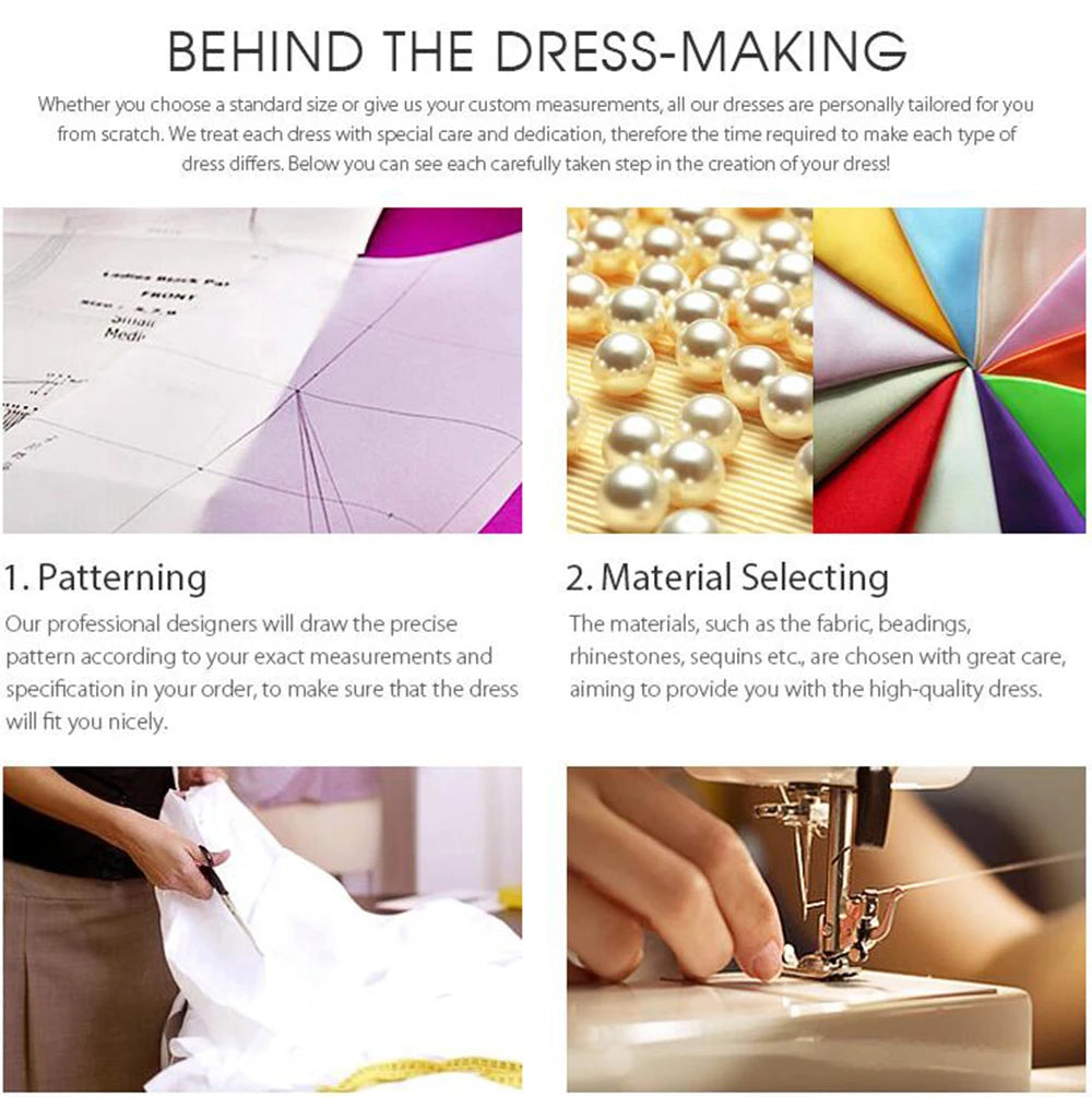 Customized Long Sleeves Prom Dresses Strapless Pleated Beadings Sequins Evening Dresses Floor Length Wedding Party Dresses