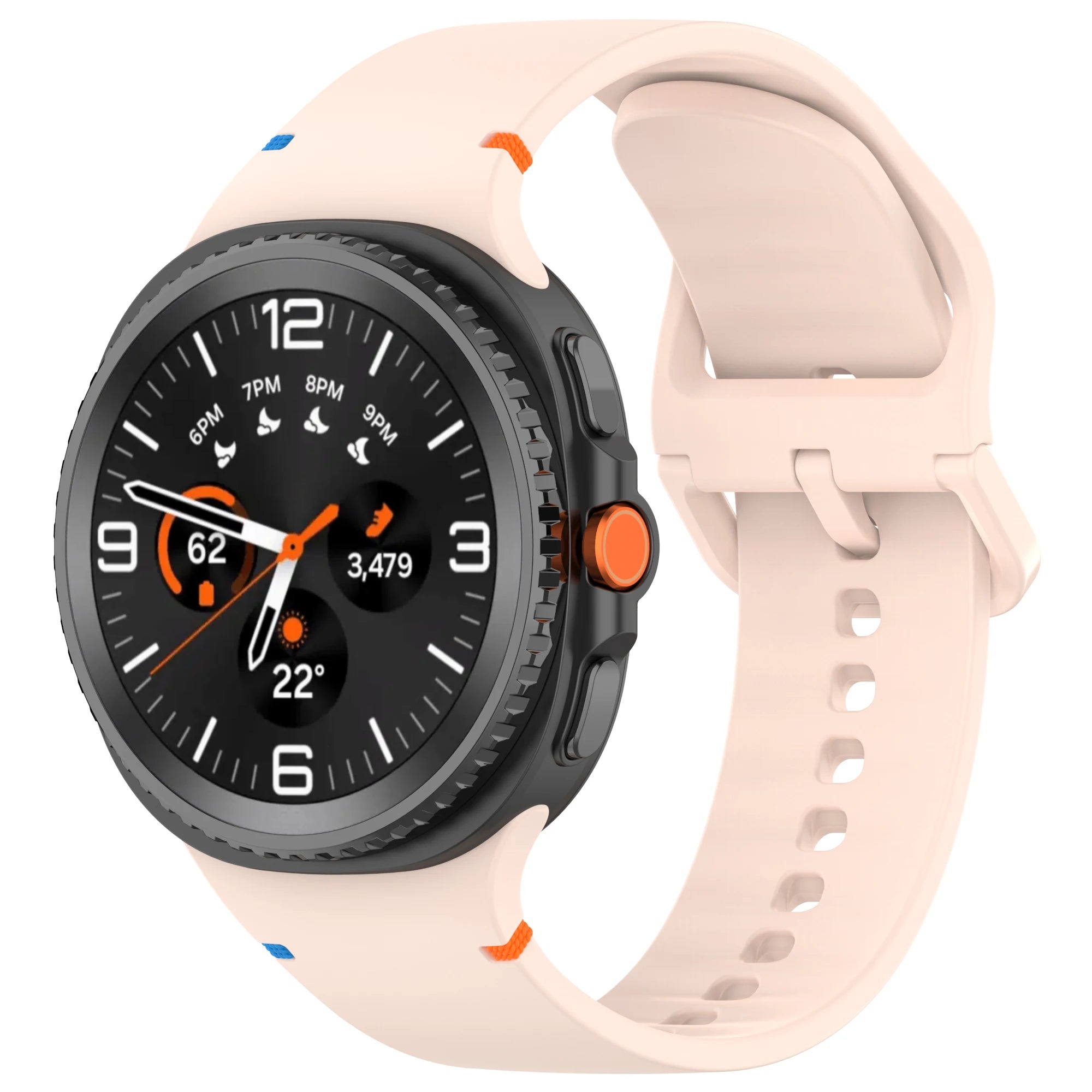 Original Silicone band for Samsung Galaxy Watch 8 40mm 44mm Strap for Samsung Galaxy Watch Classic 8 46mm Bracelet
