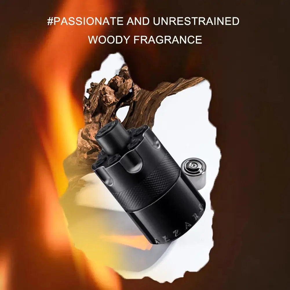 Men's Cologne Strong Fragrance Perfume Wooden Amber Perfume Charming Scent Long Lasting Men's Perfume