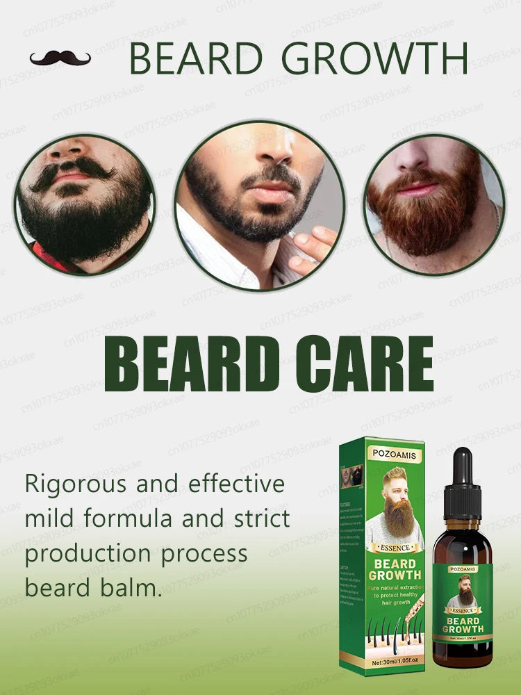 Make your beard thicker, longer and more mature with the latest beard growth liquid in 2025.