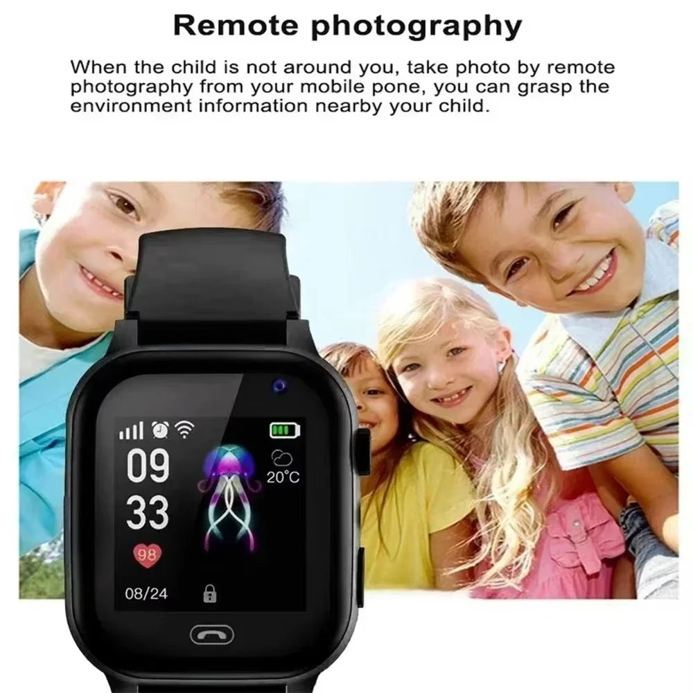 Xiaomi Kids Smart Watch GPS Location Video Call SIM Card 5G Child Smartwatch SOS Camera Waterproof Upgrade Watch For Boys Girls