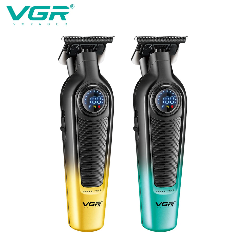 VGR Hair Cutting Machine Cordless Trimmer Electric Hair Clipper Rechargeable Haircut Barber Professional Trimmer for Men