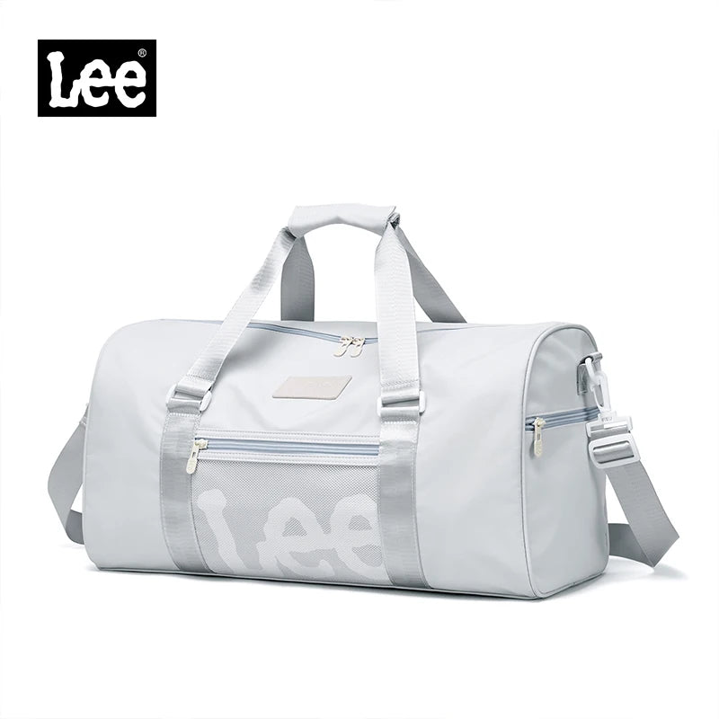 LEE Smart Gym Duffel Bag with Shoe Compartment Dry Wet Bag Men Women Waterproof Large Size Sport Training Luggage Travel Bag