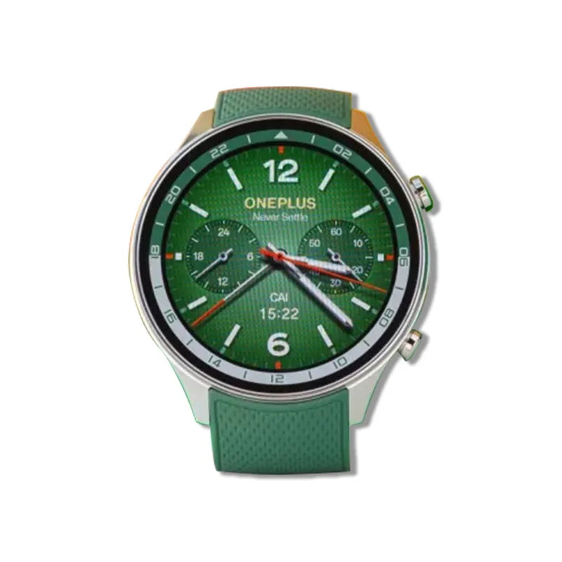 2024 Smartwatch OnePlus Watch 2R 1.43'' AMOLED Screen Snapdragon W5 Gen 1+BES2700 100H Battery Life WiFi Wear OS by Google GPS