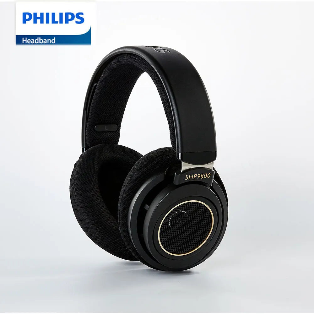 Original PHILIPS SHP9600 Wired Head-mounted Headphone HIFI Stereo Gaming Earphone 3.5mm 6.3mm Universal SHP9500 Upgrade Headset