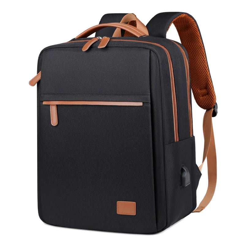 Women's Large Capacity Travel Backpack Business Laptop Bag with USB Charging Port School Backpack for Teacher Laptop Compartment