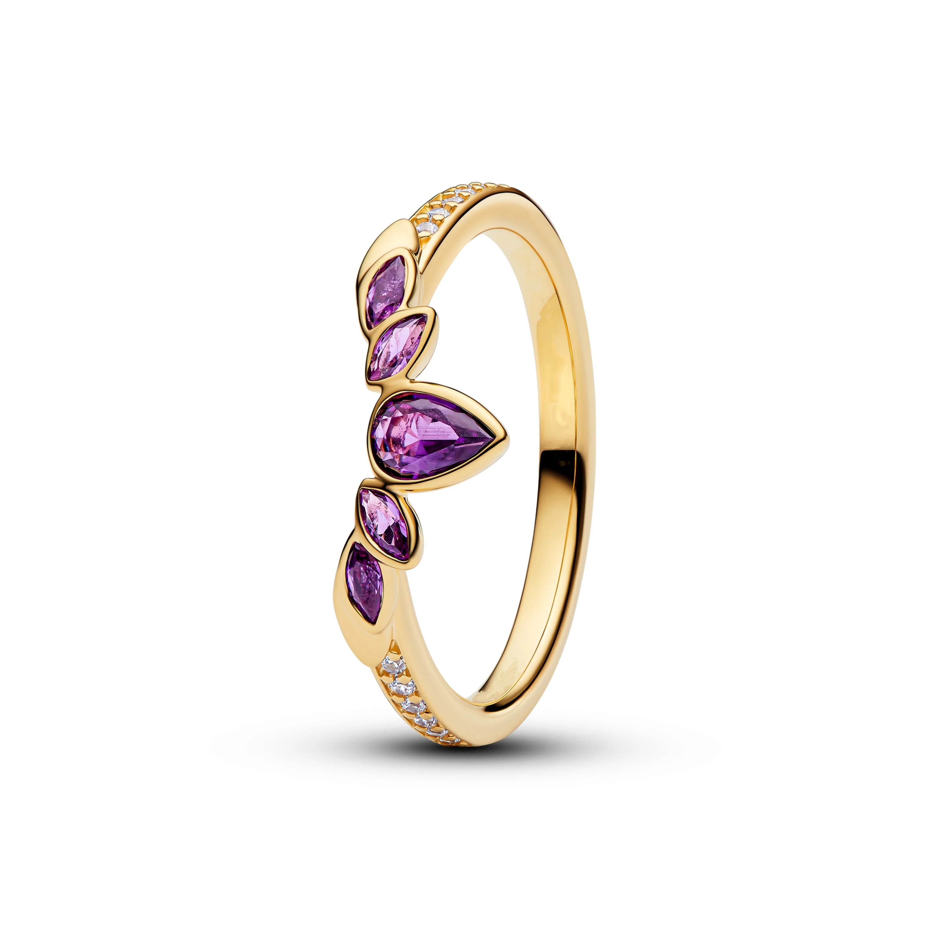 Mila Disney Jewelry 2025 New Shiny Rose Knot Rings 925 Sterling Silver Wedding Ring Dinner Party