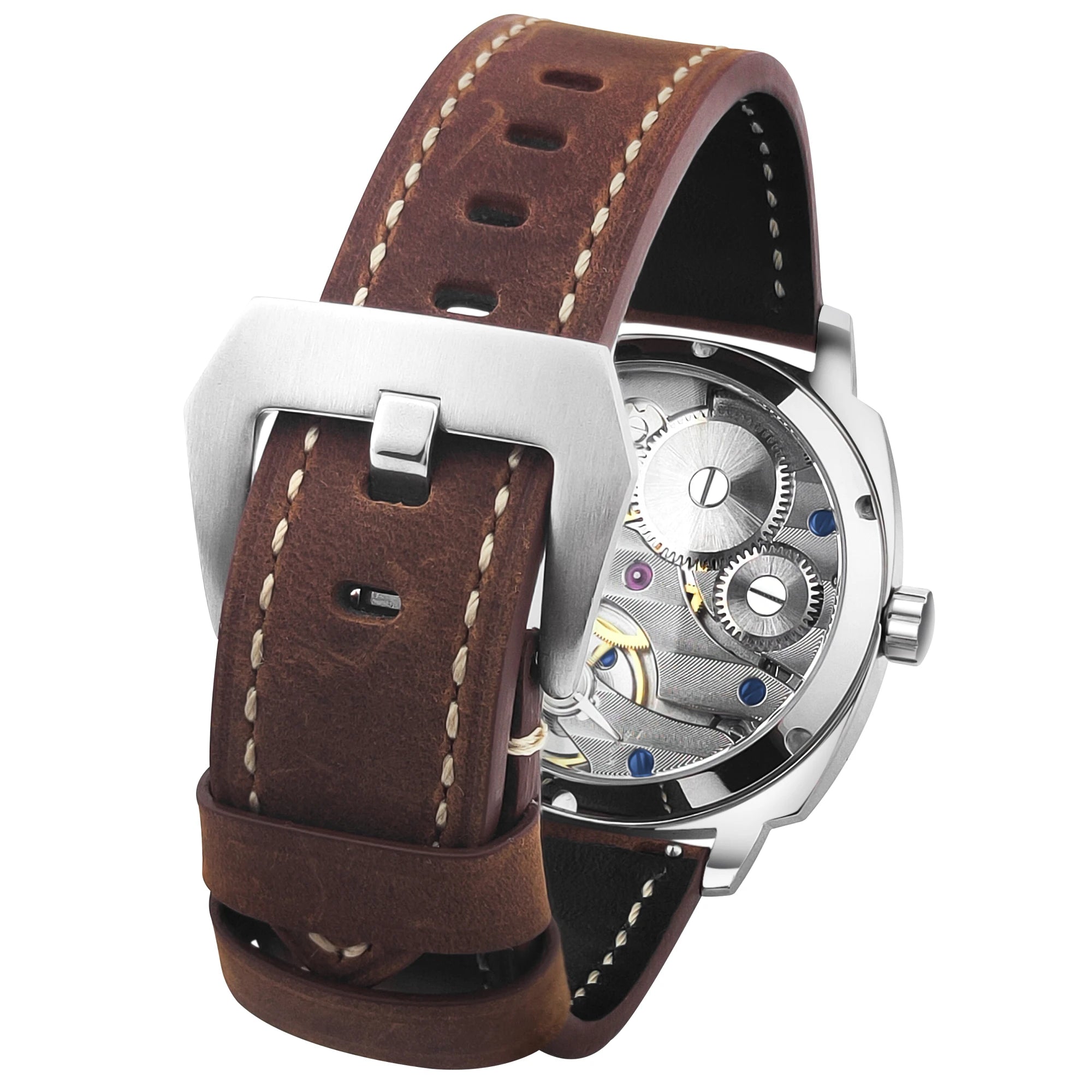 42mm Corgeut watch fashionable st3600 hot selling sapphire crystal men's manual mechanical watch