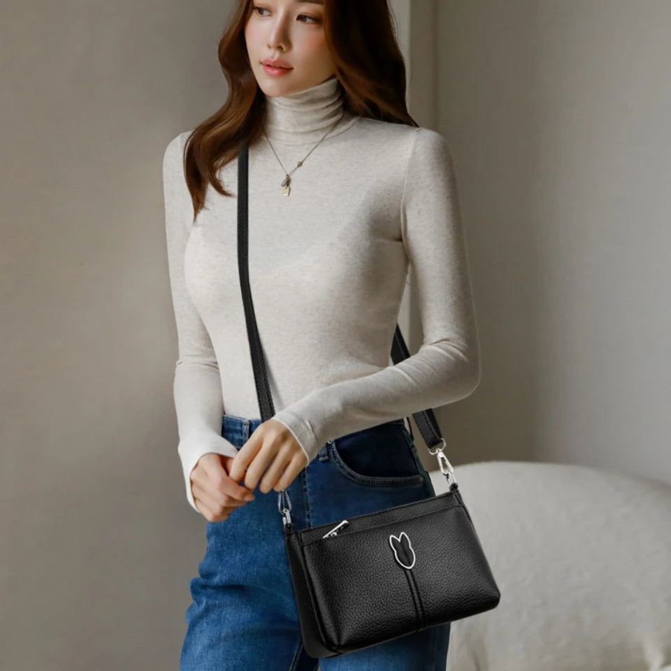 High Quality Pu Leather Crossbody Bags for Women New Women Bags Luxury Handbags Designer Shoulder Messenger Bags Sac A Main