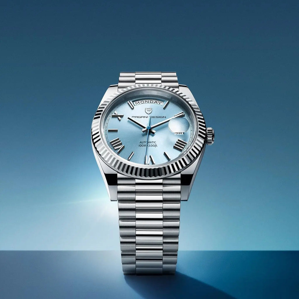 PAGANI DESIGN 2025 New Men's Watches Mechanical Top brand Luxury Automatic Watch For Men AR Sapphire glass Calendar Wrist watch