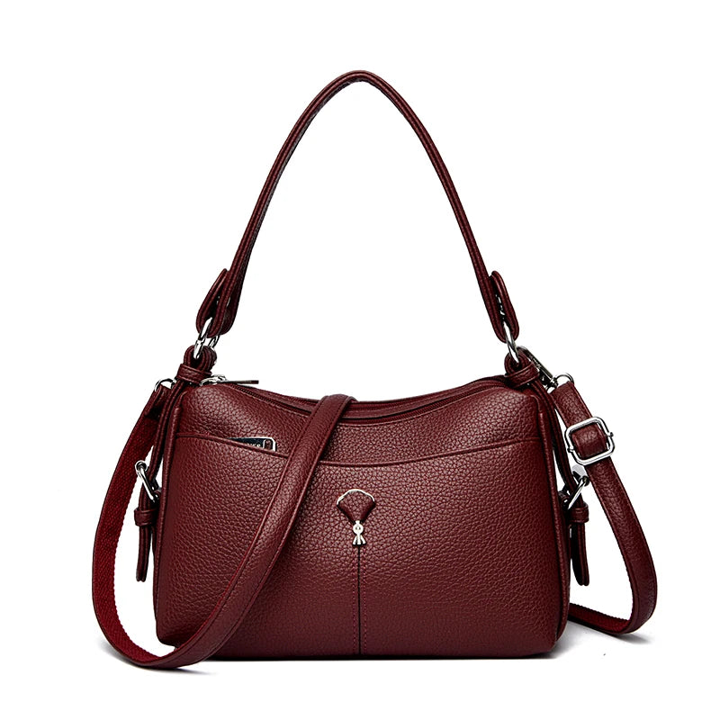 Luxury Shoulder Bag Women Bags Designer Crossbody Bags for Women 2025 New High Quality Soft Leather Bags Handbags Messenger Sac